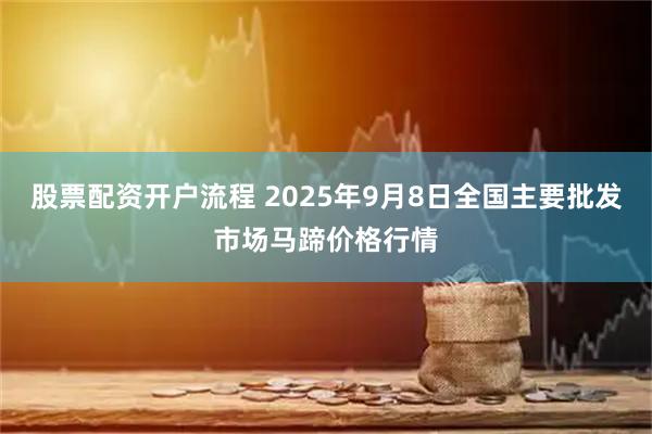 股票配资开户流程 2025年9月8日全国主要批发市场马蹄价格行情